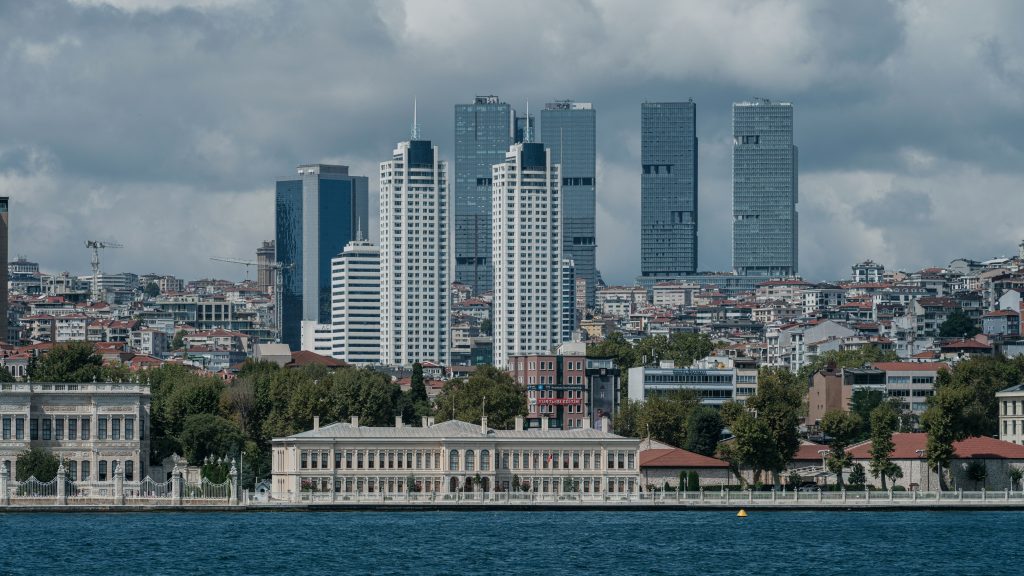 Istanbul skyline and business environment for residence permit and company setup in Turkey